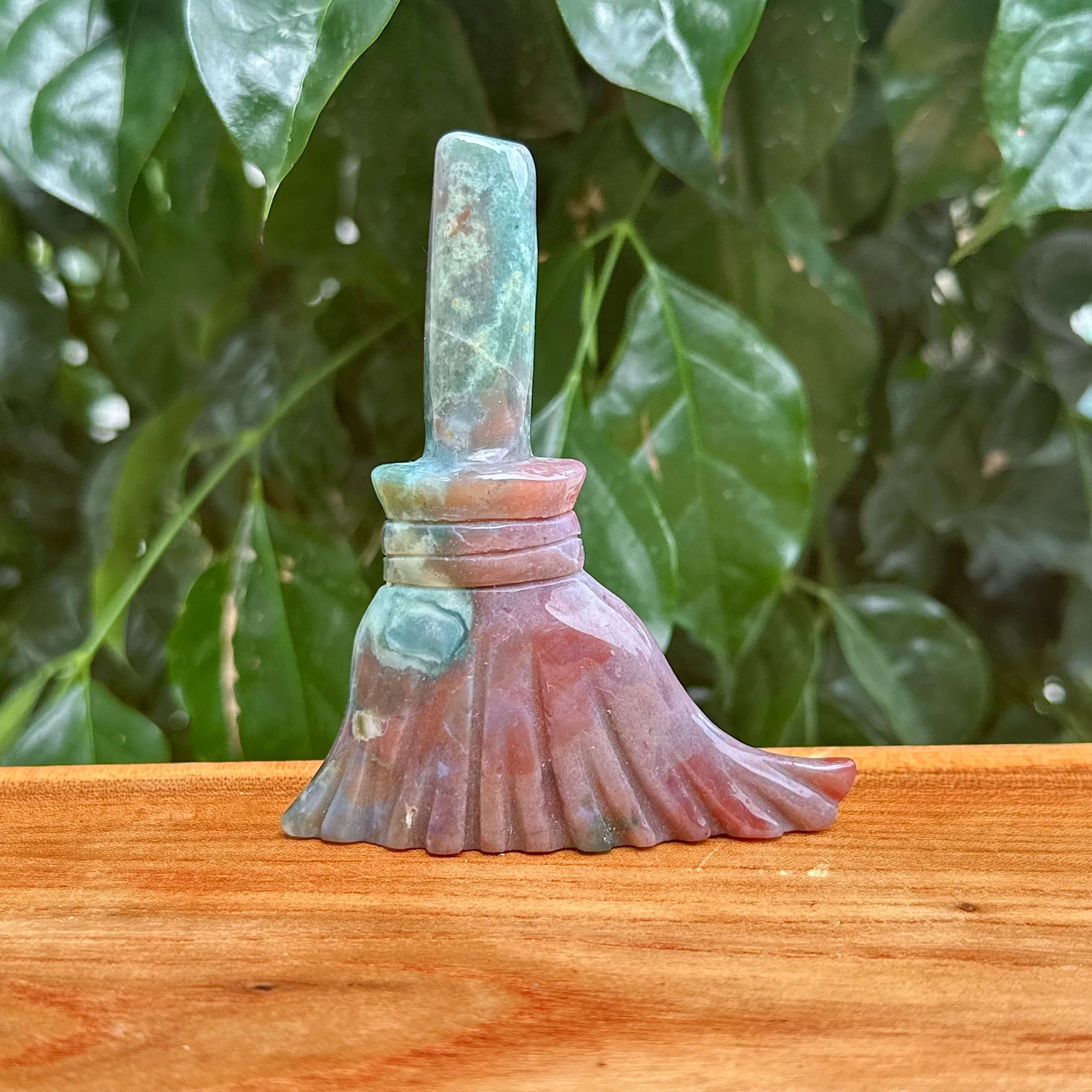 Ocean Jasper Magic Broomstick