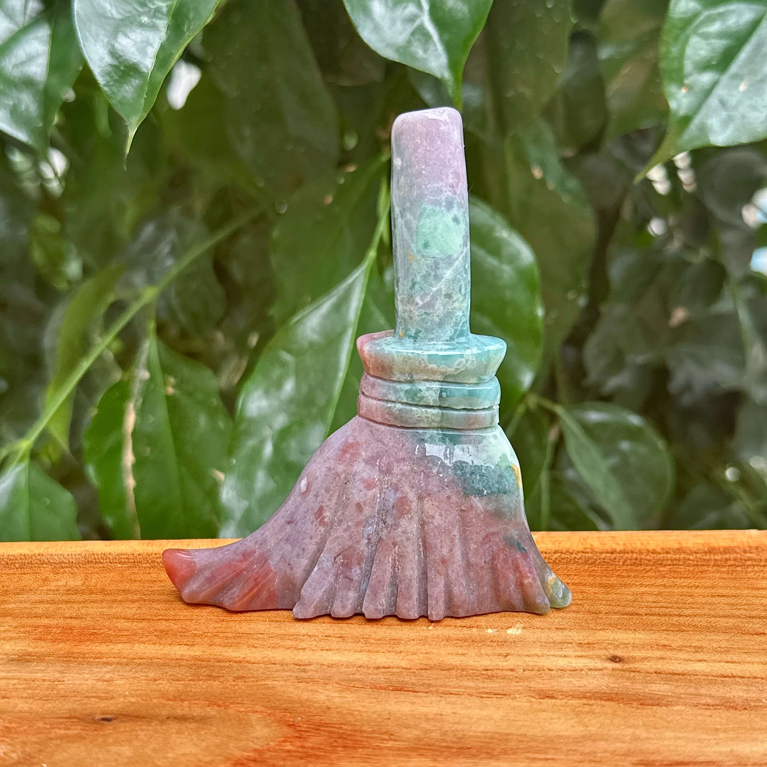 Ocean Jasper Magic Broomstick