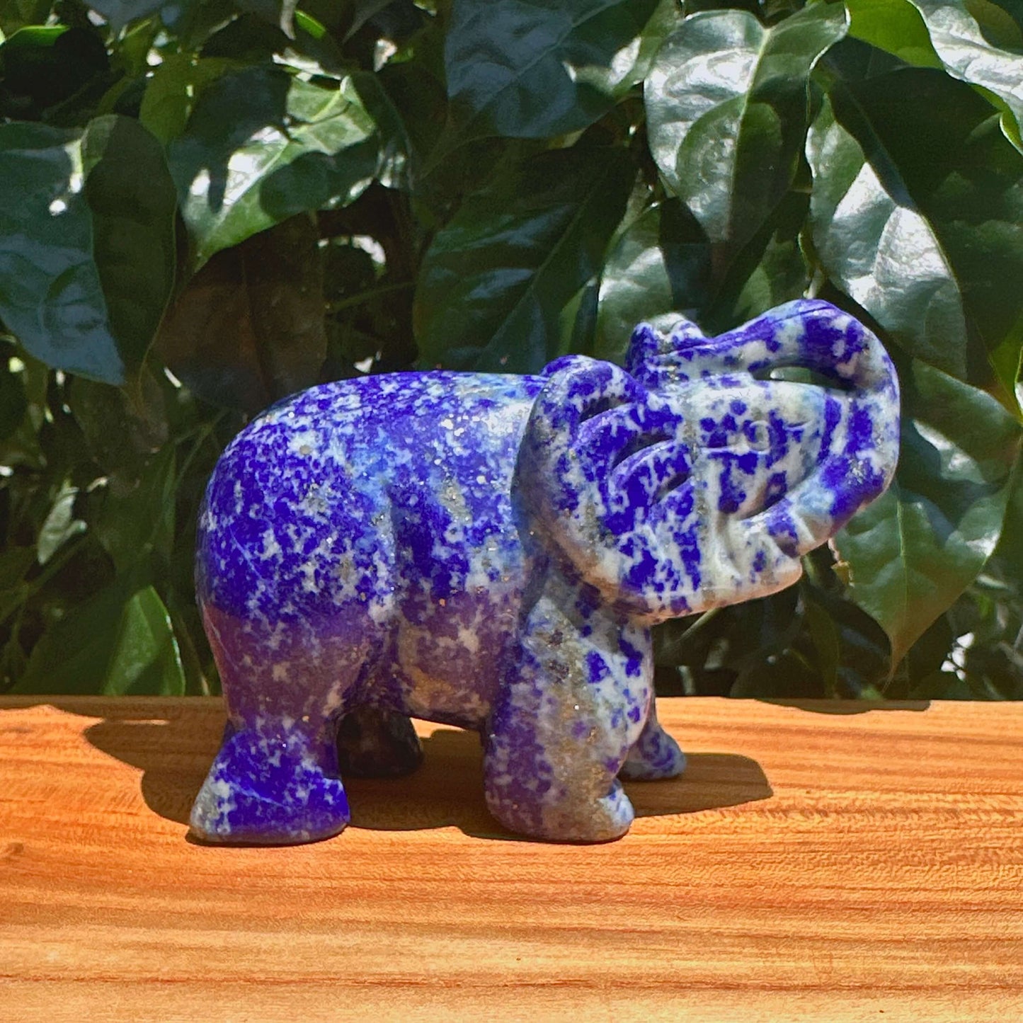 Lapiz Lazuli Elephant Carving