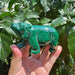 Malachite Bear Carving