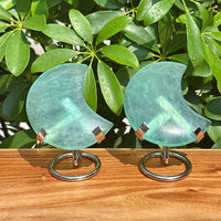 Fluorite Moon Carving