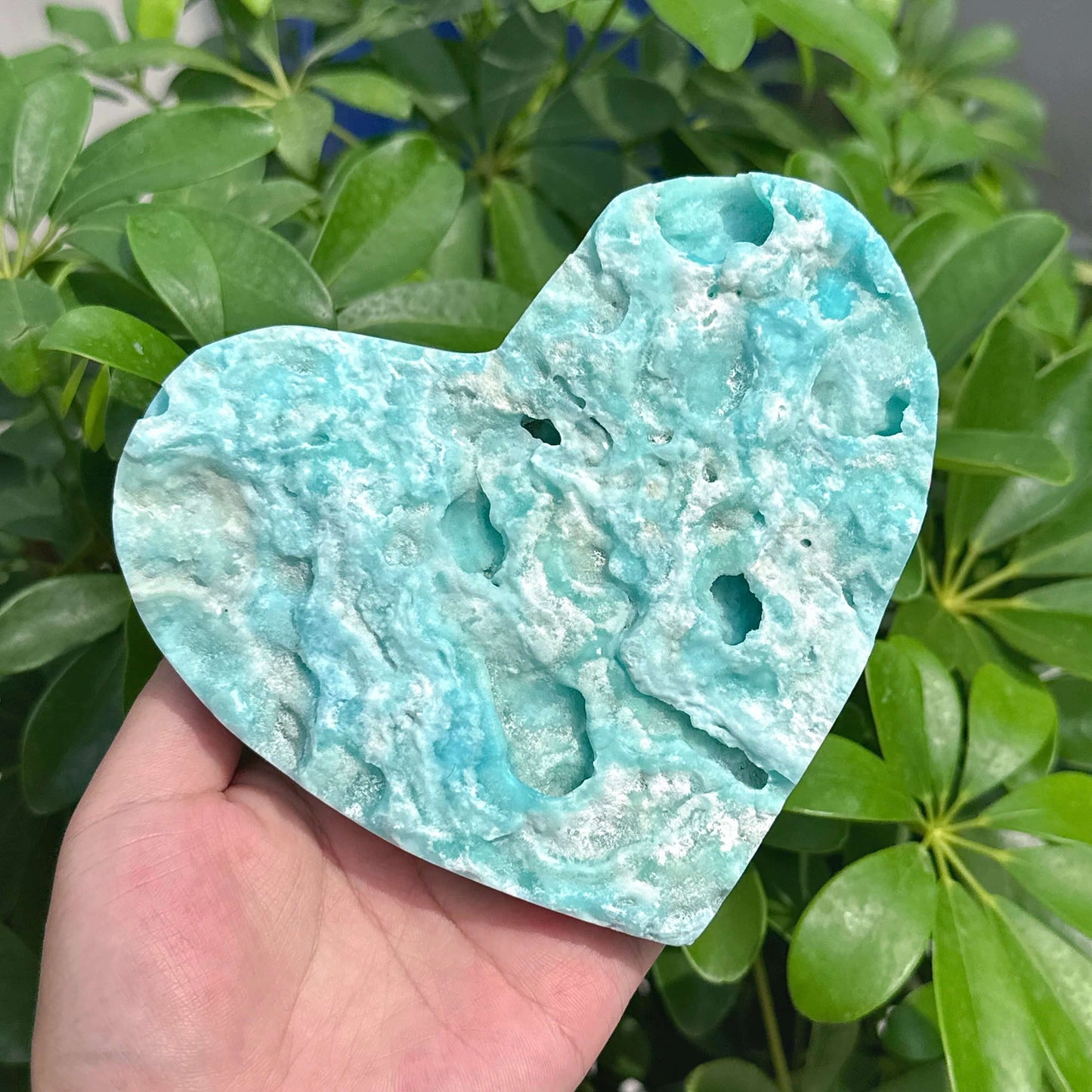 Hemimorphite Heart Specimen