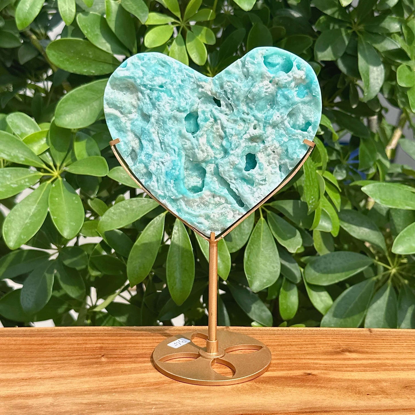 Hemimorphite Heart Specimen