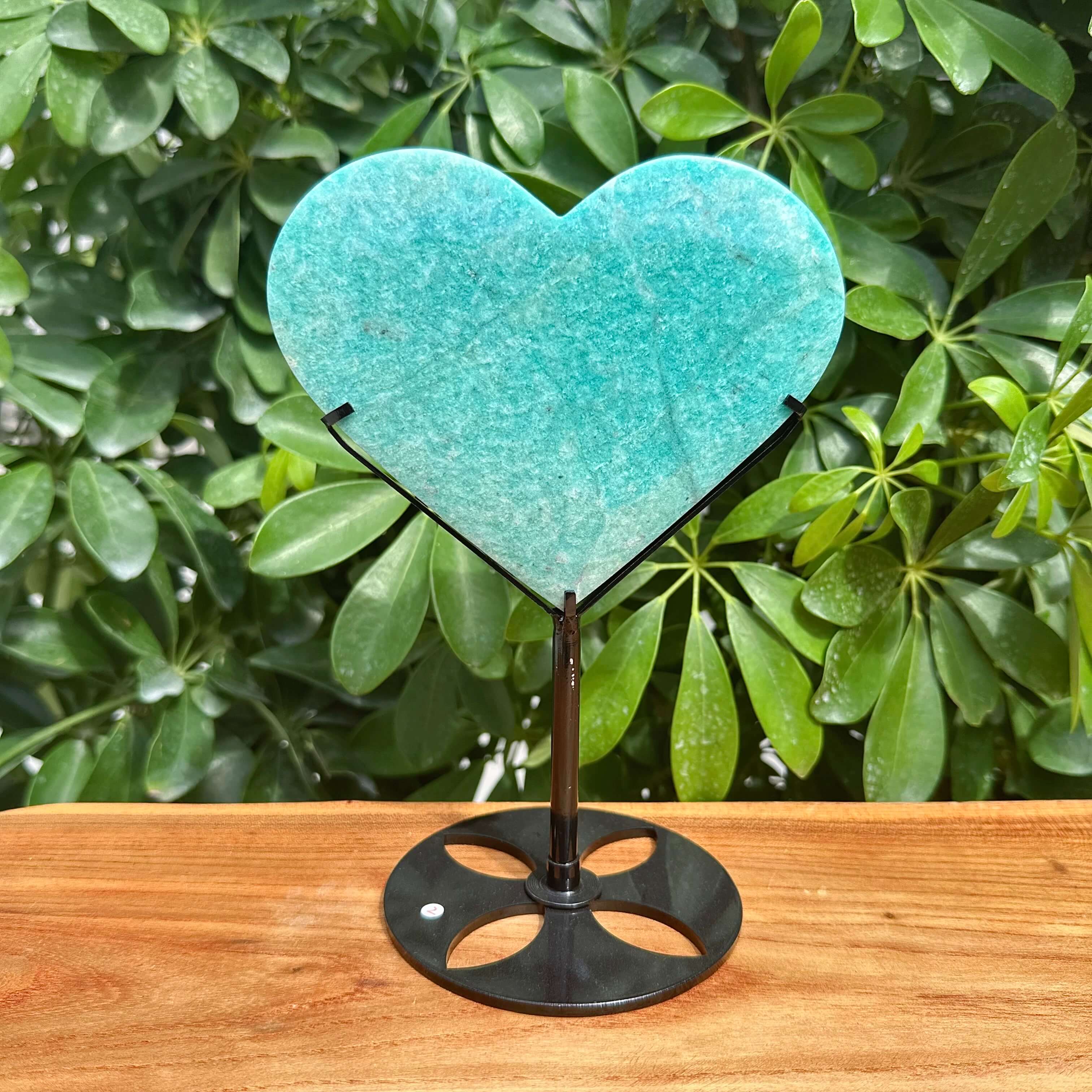 Amazonite Heart Ornament