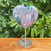 Ocean Jasper Heart Ornament