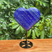Lapiz Lazuli Heart Ornament
