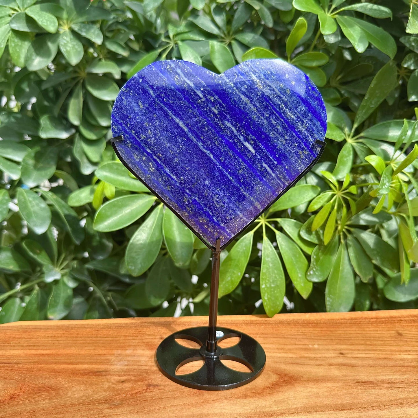 Lapiz Lazuli Heart Ornament
