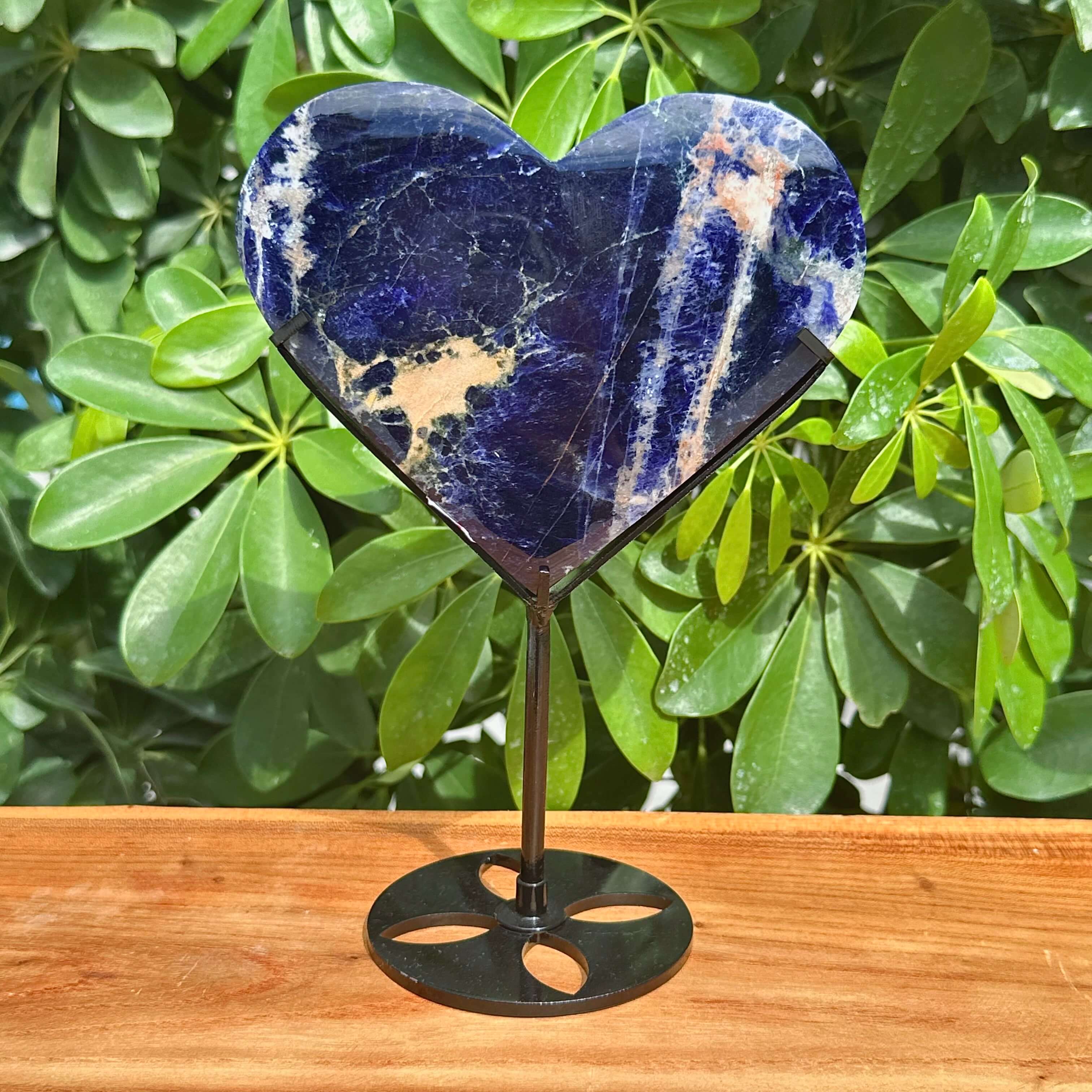 Sodalite Heart Ornament