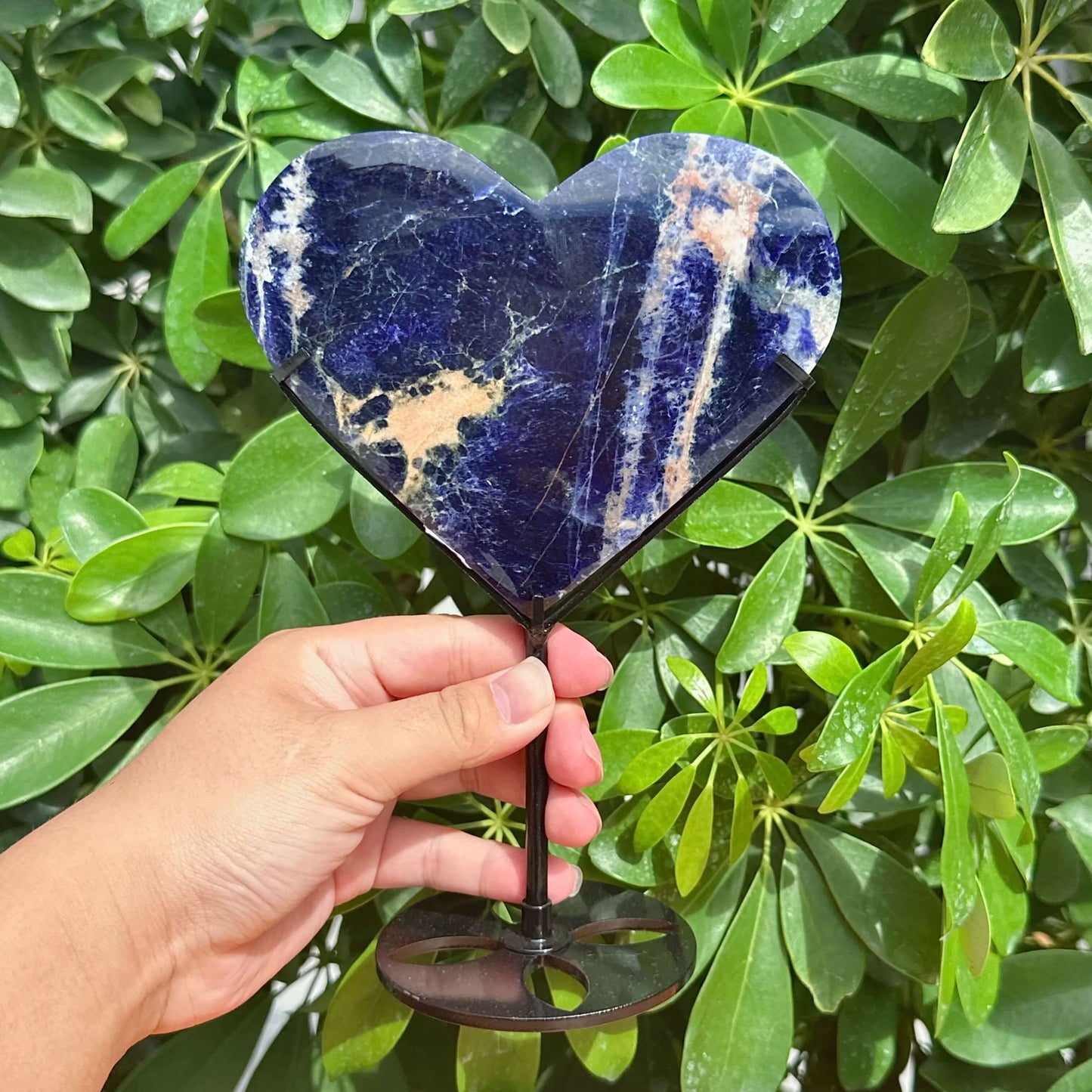 Sodalite Heart Ornament