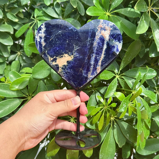 Sodalite Heart Ornament