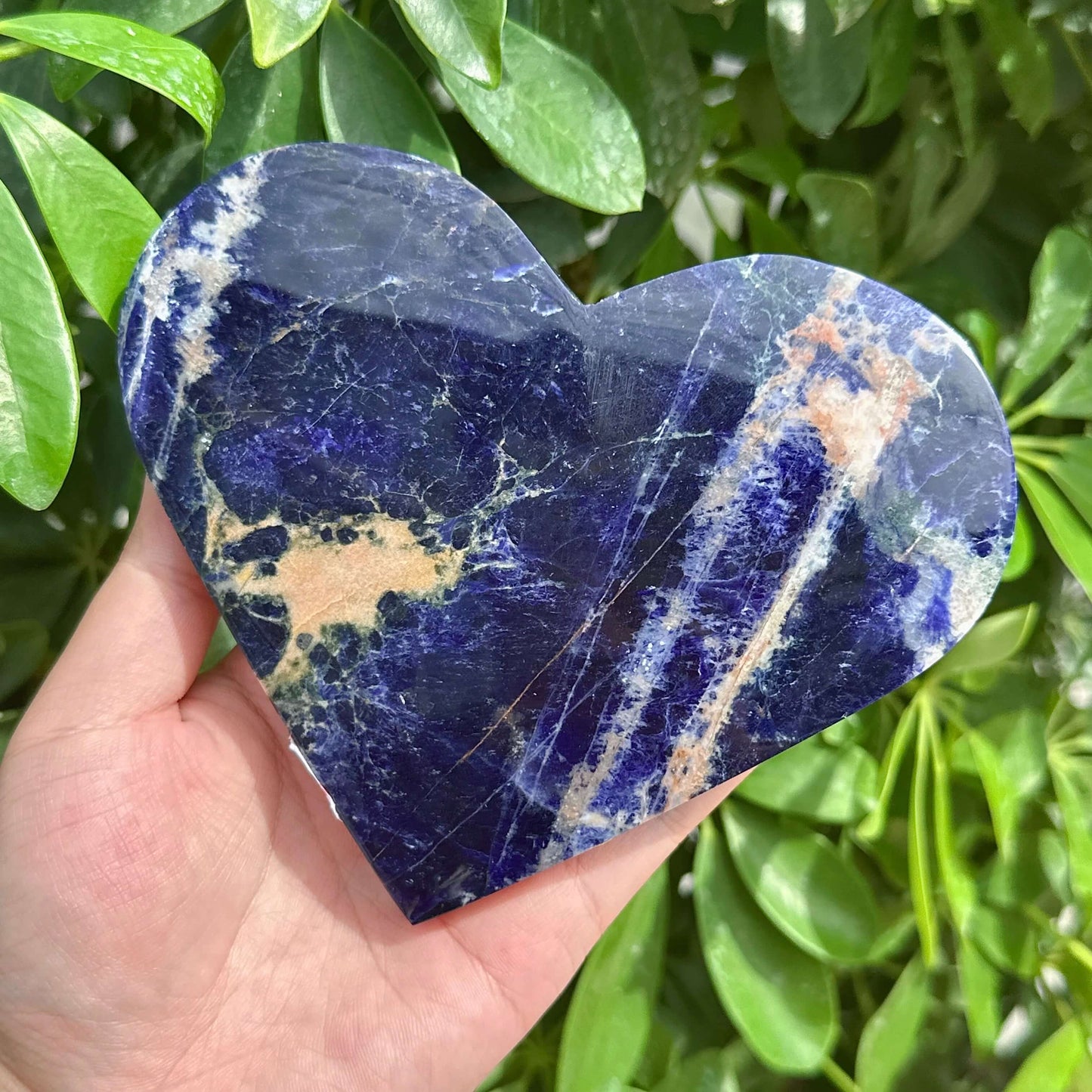 Sodalite Heart Ornament