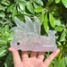 Fluorite Nine-tailed Fox Carving