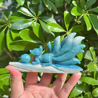 Trolleite Nine-tailed Fox Carving