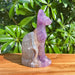 Amethyst Agate Sphynx Carving