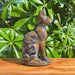 Yellow Canyon Agate Sphynx Carving