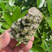 Epidote with Clear Quartz Specimem