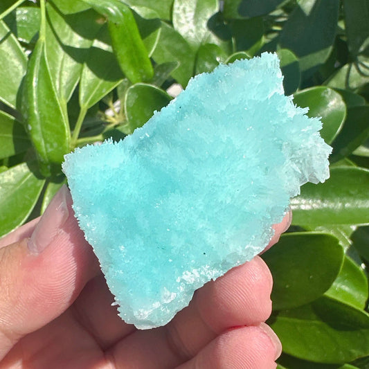 Blue Aragonite Specimen