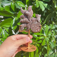 Picture Jasper Nine-tailed Fox Carving