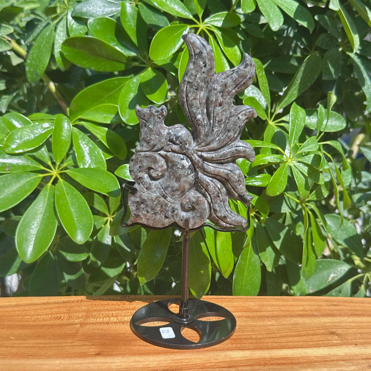 Yooperlite Nine-tailed Fox Carving