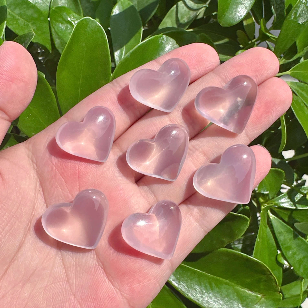 Rose Quartz Mini Heart