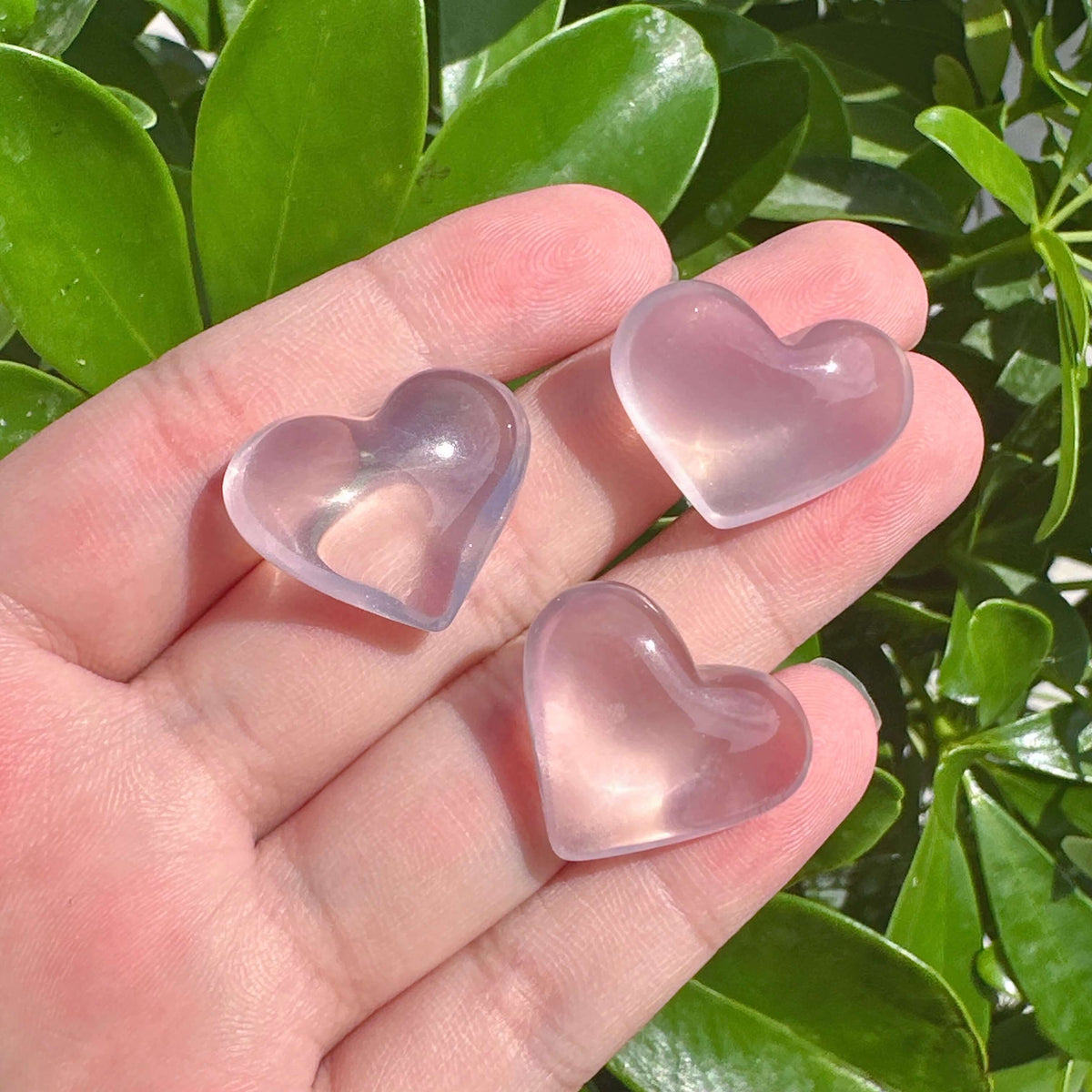 Rose Quartz Mini Heart