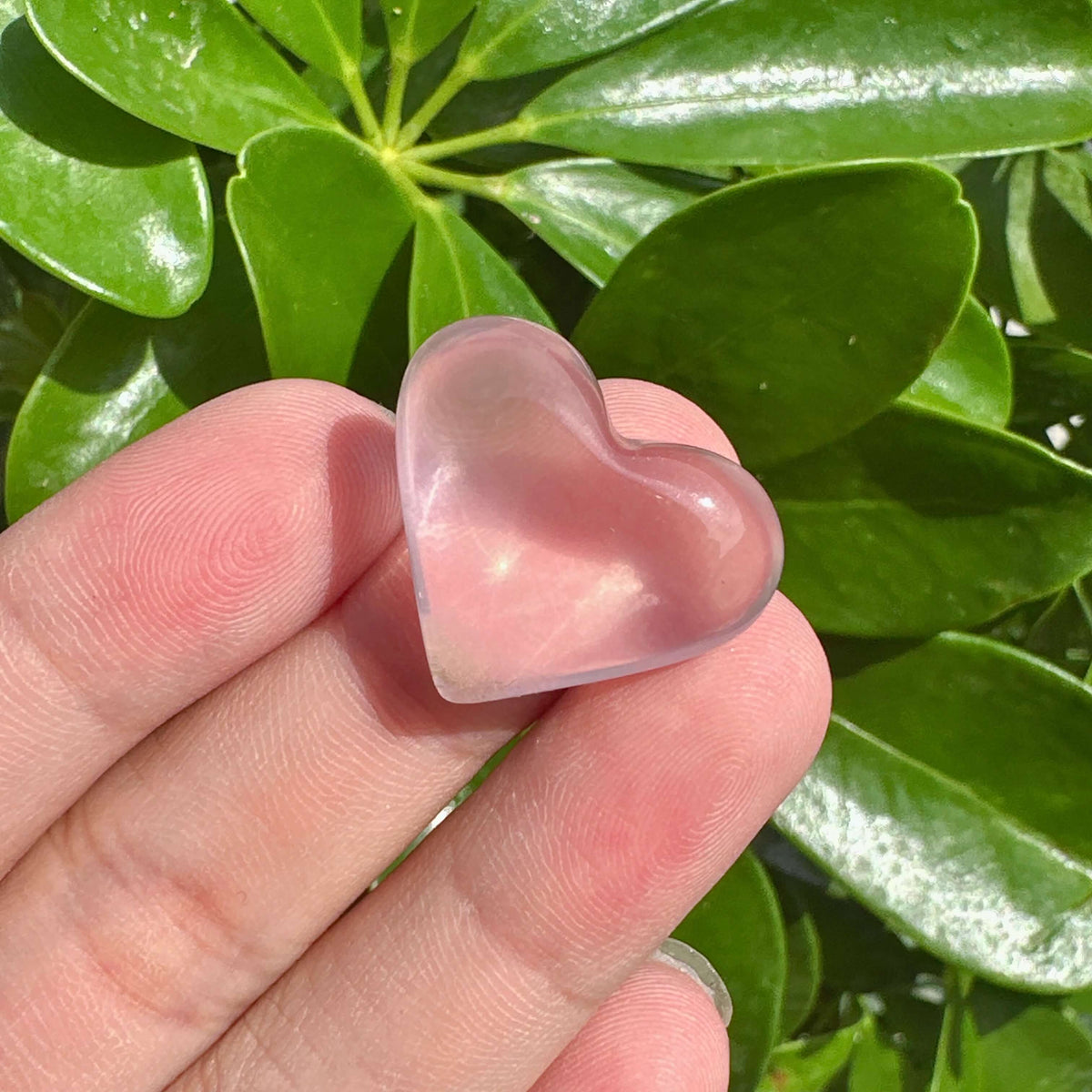Rose Quartz Mini Heart