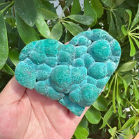 Chrysocolla Heart Ornament