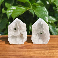 Stunning Moroccan Geode Tower showcasing unique crystal structure.
