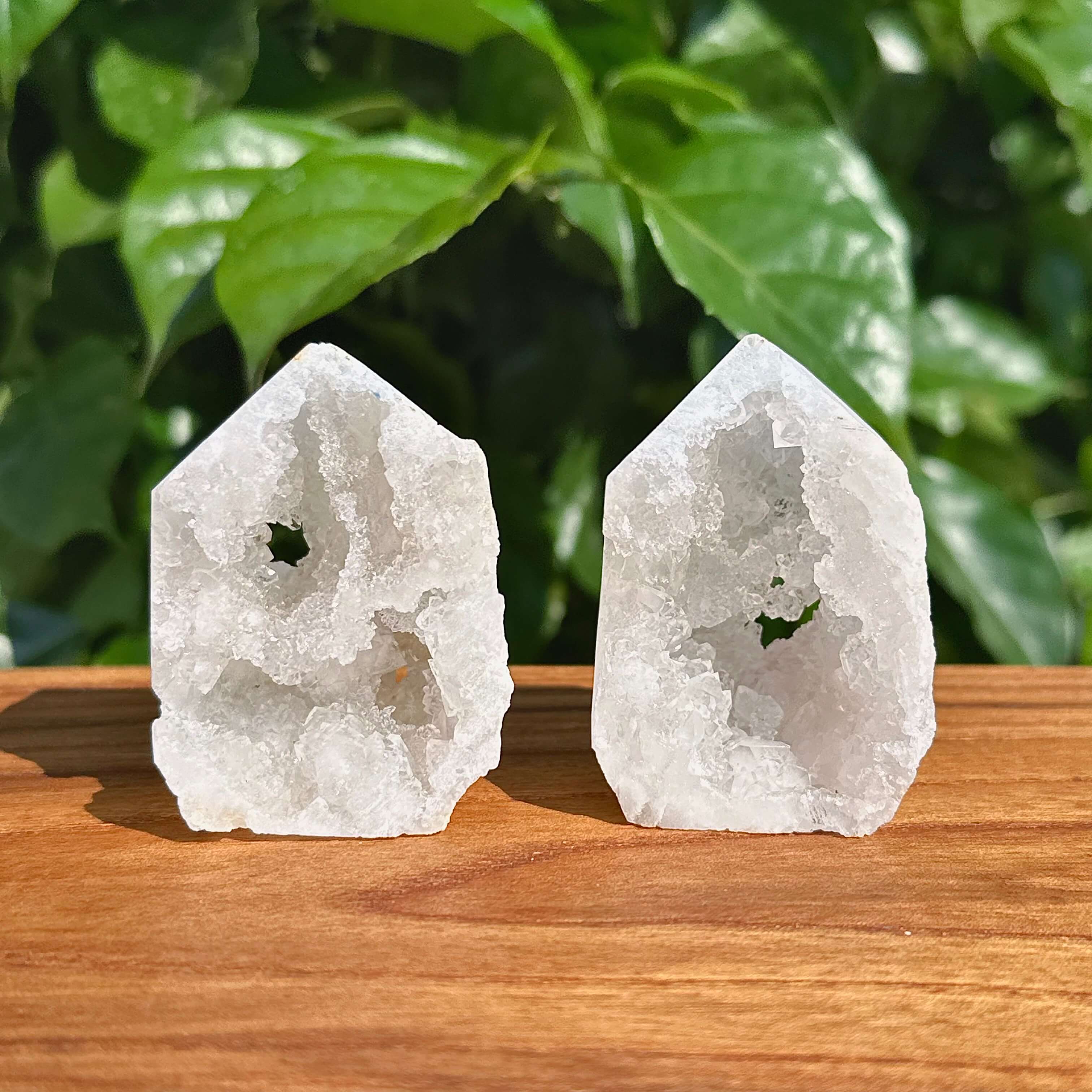 Stunning Moroccan Geode Tower showcasing unique crystal structure.