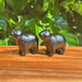 Obsidian Kapibala carving showcasing a polished, high-quality figurine. Ideal for decorative and healing purposes, featuring a smooth, glossy finish with a detailed design.