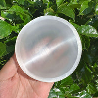 Elegant Selenite Bowl with unique crystal formations, ideal for meditation or as a centerpiece in any room.